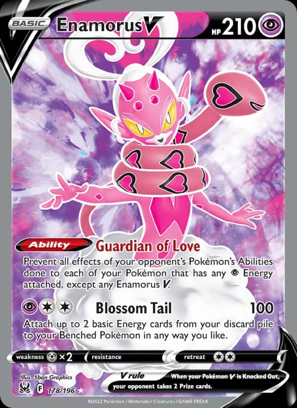 Enamorus V — Lost Origin, Ultra Rare