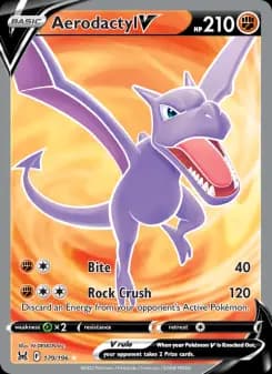 Aerodactyl V — Lost Origin — Ultra Rare