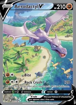 Aerodactyl V — Lost Origin — Ultra Rare