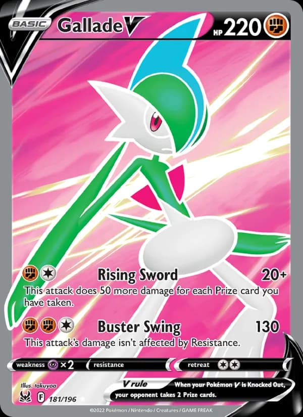 Gallade V — Lost Origin, Ultra Rare