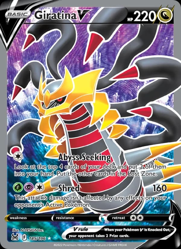 Giratina V — Lost Origin, Ultra Rare