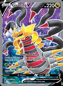 Giratina V — Lost Origin — Ultra Rare