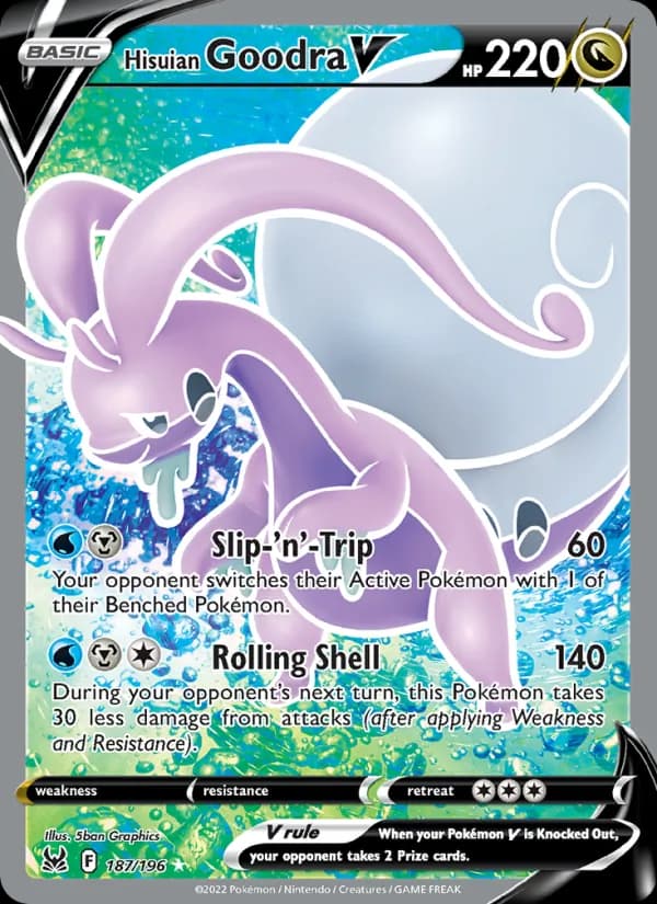 Hisuian Goodra V — Lost Origin, Ultra Rare