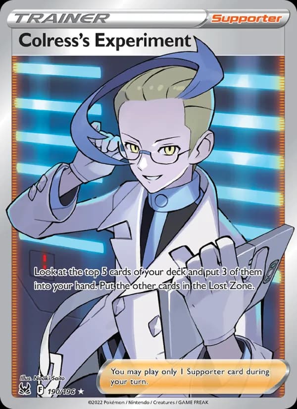 Colress's Experiment — Lost Origin, Ultra Rare