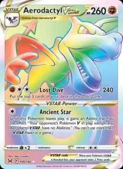 Aerodactyl VSTAR — Lost Origin — Secret Rare