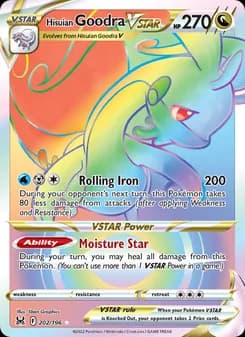 Hisuian Goodra VSTAR — Lost Origin — Secret Rare