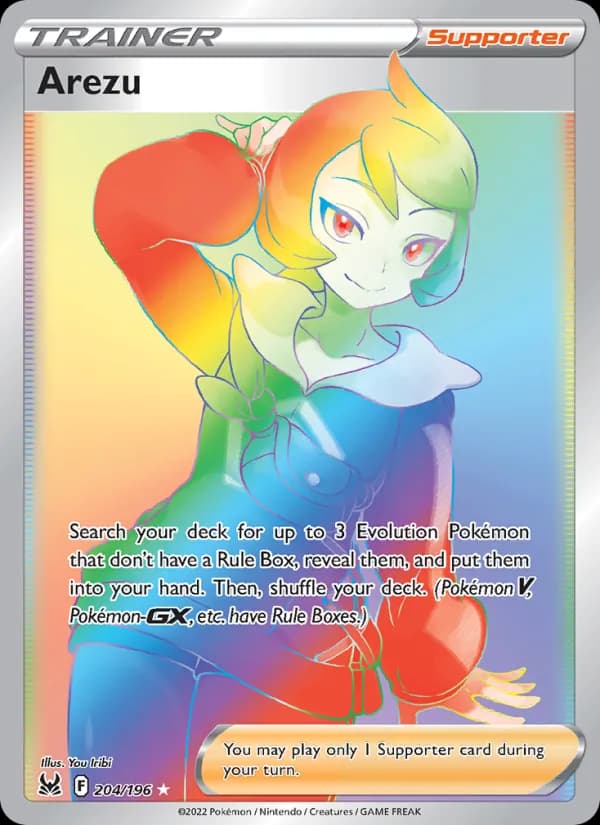 Arezu — Lost Origin, Secret Rare