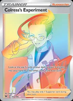 Colress's Experiment — Lost Origin — Secret Rare