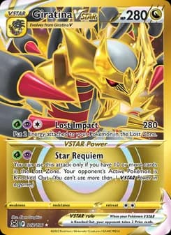 Giratina VSTAR — Lost Origin — Secret Rare