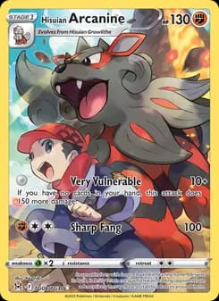 Hisuian Arcanine — Lost Origin