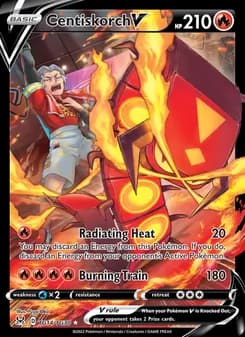 Centiskorch V — Lost Origin — Ultra Rare