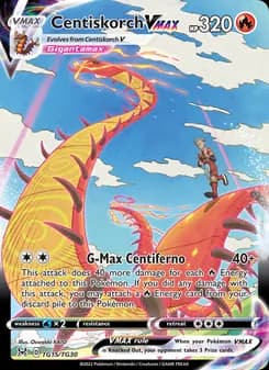 Centiskorch VMAX — Lost Origin — Ultra Rare