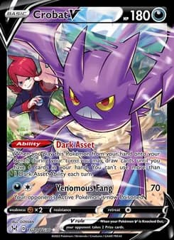 Crobat V — Lost Origin — Ultra Rare