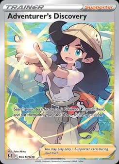 Adventurer's Discovery — Lost Origin — Ultra Rare