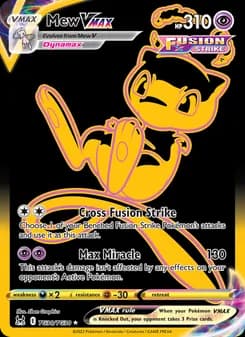 Mew VMAX — Lost Origin — Secret Rare