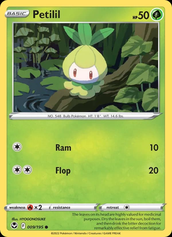 Petilil — Silver Tempest, Common