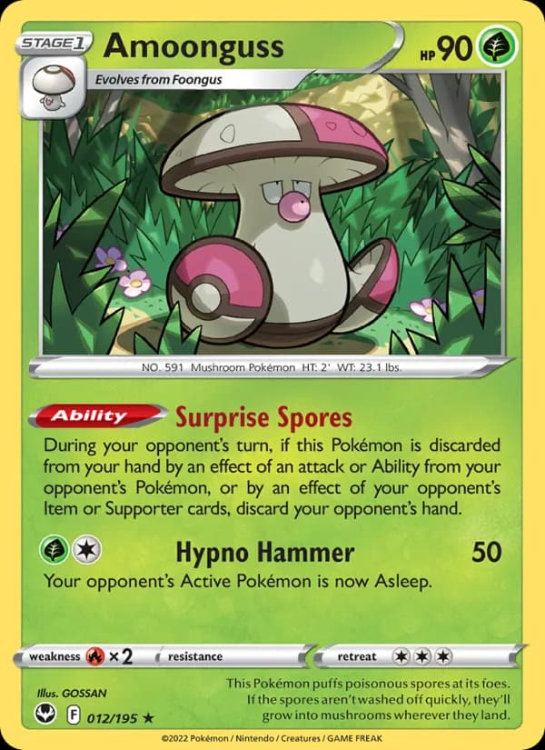 Amoonguss — Silver Tempest, Rare