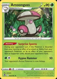 Amoonguss — Silver Tempest — Rare