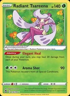 Radiant Tsareena — Silver Tempest — Radiant Rare