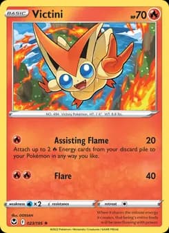 Victini — Silver Tempest — Rare