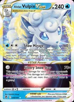 Alolan Vulpix VSTAR — Silver Tempest