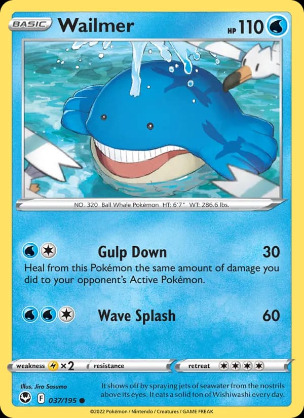 Wailmer — Silver Tempest, Common