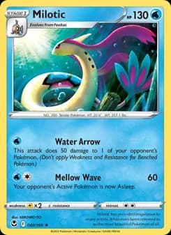 Milotic — Silver Tempest — Rare