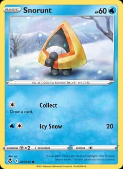 Snorunt — Silver Tempest — Common