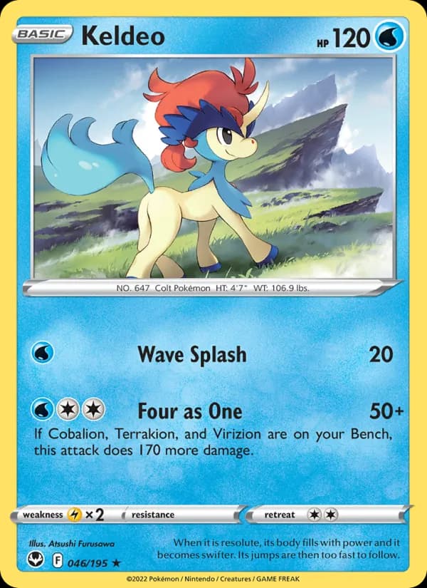 Keldeo — Silver Tempest, Rare