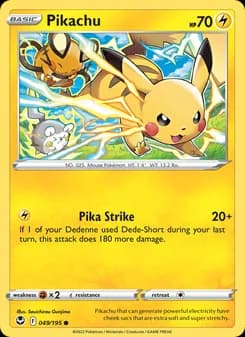Pikachu — Silver Tempest