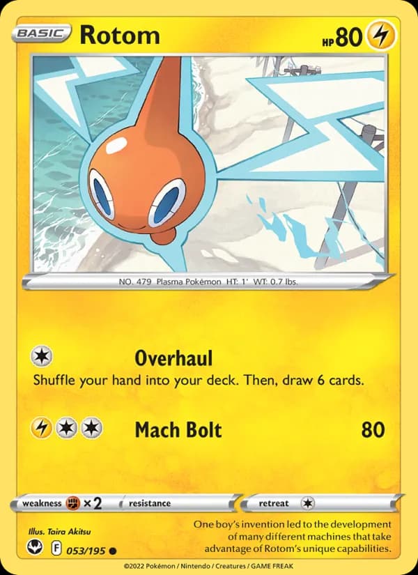 Rotom — Silver Tempest, Common