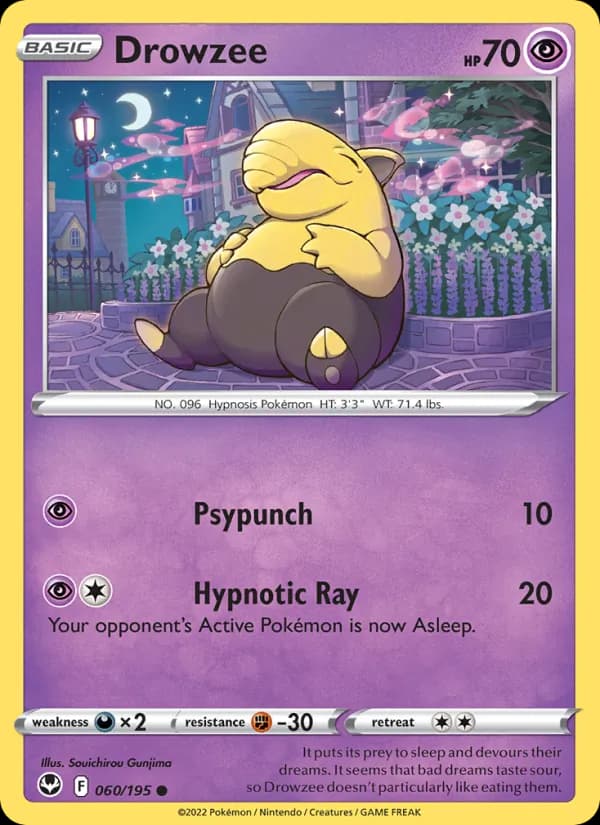 Drowzee — Silver Tempest, Common