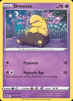 Drowzee — Silver Tempest — Common