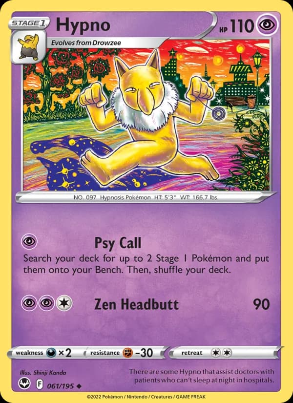 Hypno — Silver Tempest, Uncommon