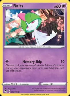 Ralts — Silver Tempest — Common