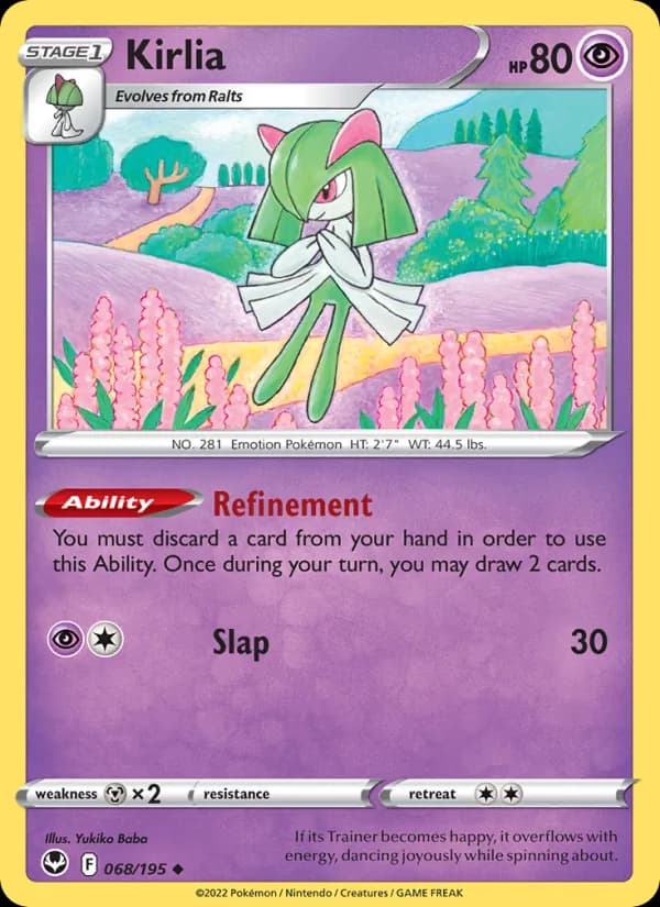 Kirlia — Silver Tempest, Uncommon