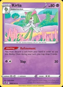 Kirlia — Silver Tempest — Uncommon