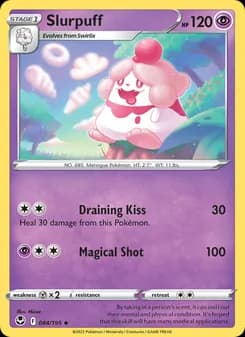 Slurpuff — Silver Tempest — Uncommon