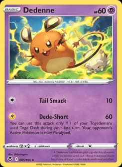 Dedenne — Silver Tempest — Uncommon