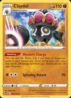 Claydol — Silver Tempest — Uncommon