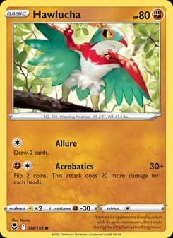 Hawlucha — Silver Tempest — Common