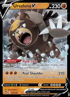 Ursaluna V — Silver Tempest — Holo Rare V