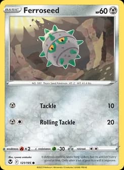 Ferroseed — Silver Tempest — Common