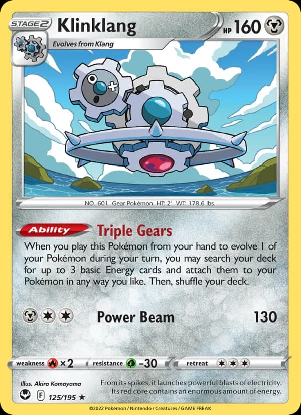 Klinklang — Silver Tempest, Rare