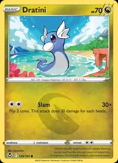 Dratini — Silver Tempest — Common