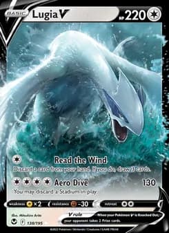Lugia V — Silver Tempest — Holo Rare V