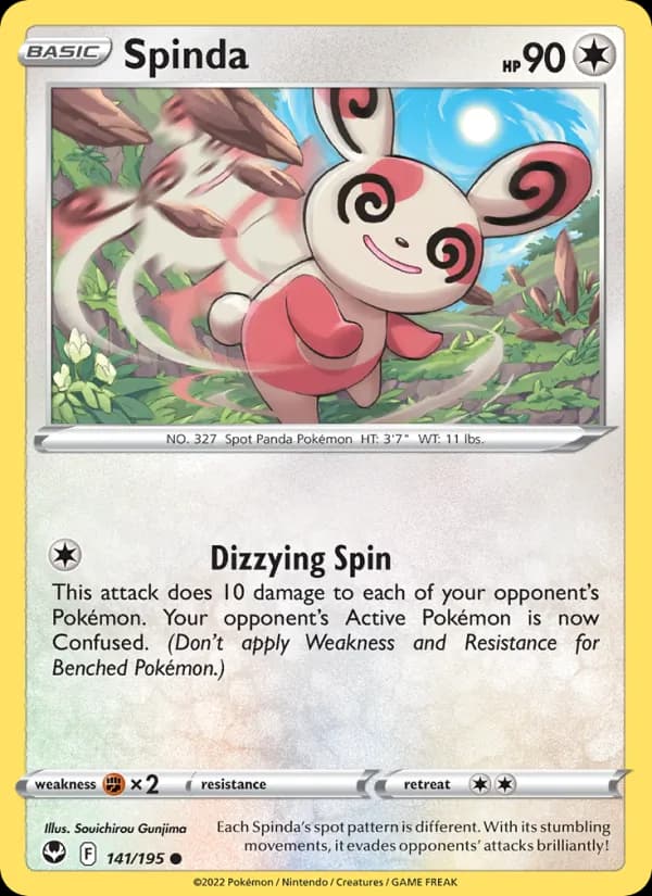 Spinda — Silver Tempest, Common