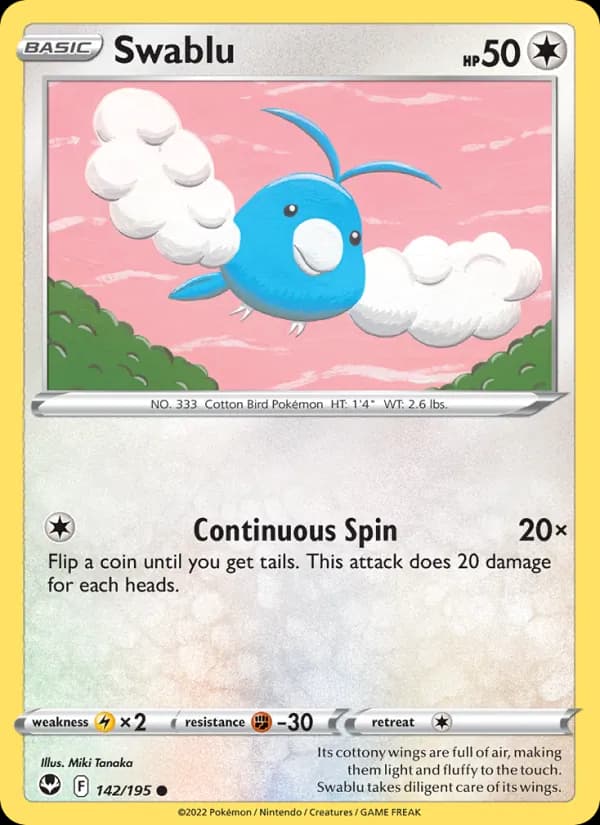 Swablu — Silver Tempest, Common