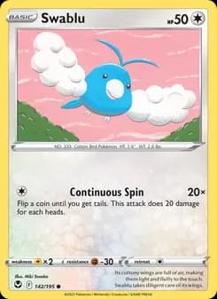 Swablu — Silver Tempest — Common