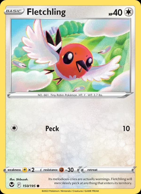 Fletchling — Silver Tempest, Common